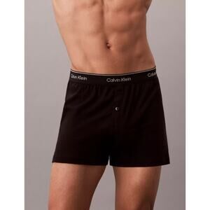 Calvin Klein Men's Small Black 3 Pack Cotton Classic Fit Boxers Underwear L20-14